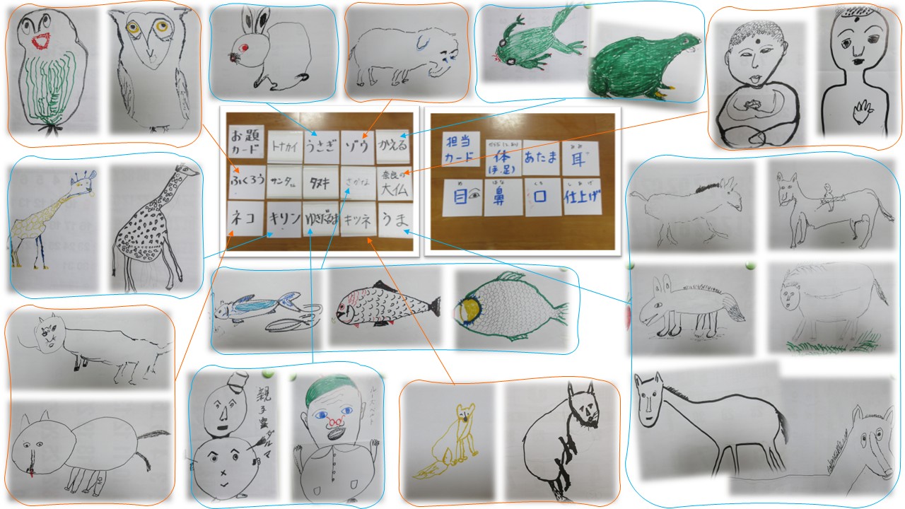 「名画家リレー」（デイサービス南） border=