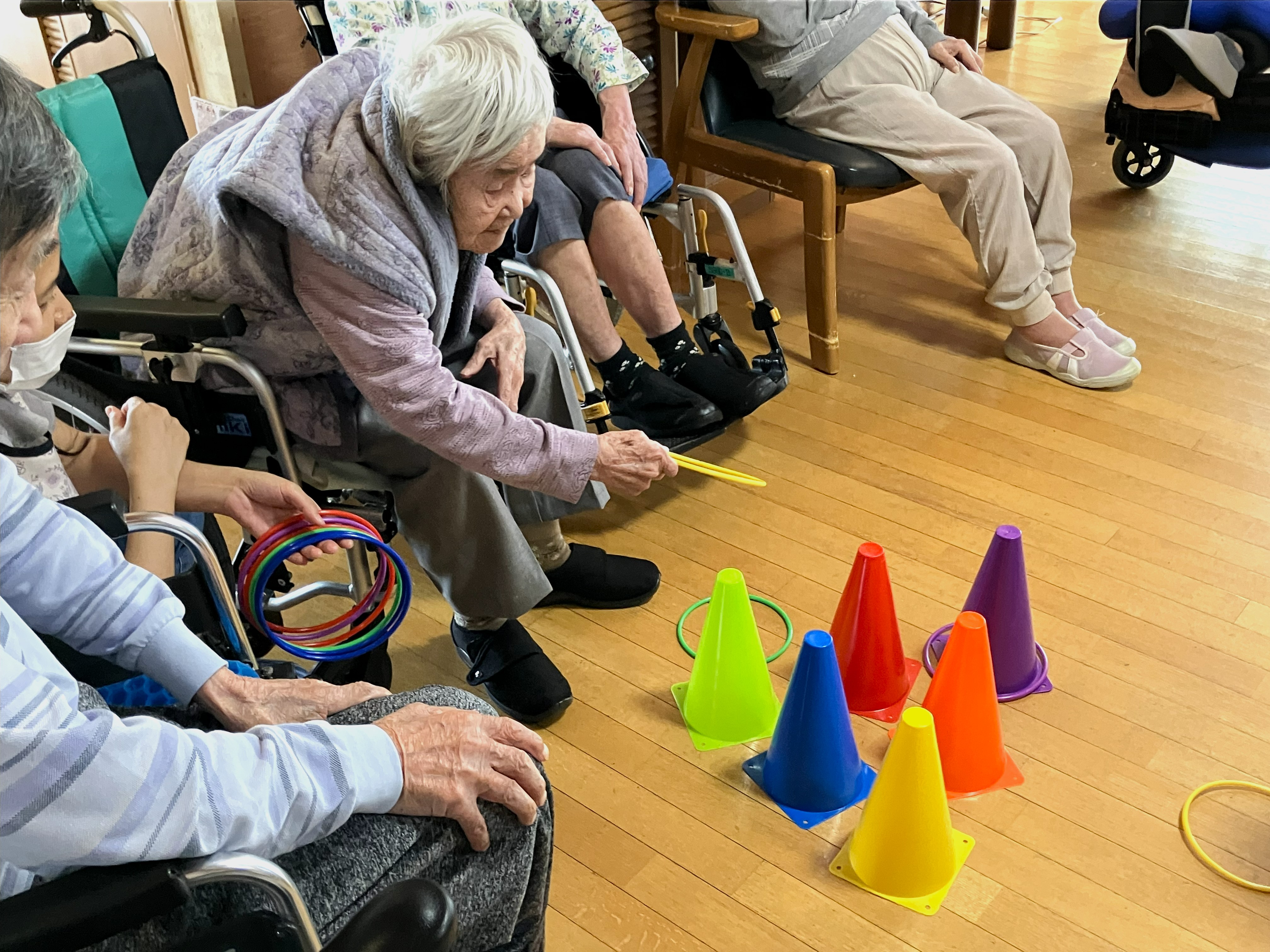 秋のミニ運動会(3階北)